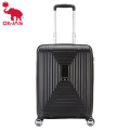 Oiwas Fashion Luggage 19"24" inch Universal Silent wheels Trolley Hardshell PC Suitcase with TSA Lock for Travel Business Black