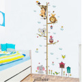 Hot Selling Wooden Kids Growth Height Chart Ruler Children Room Decor Wall Hanging Measure Children Height Measure Wall Sticker