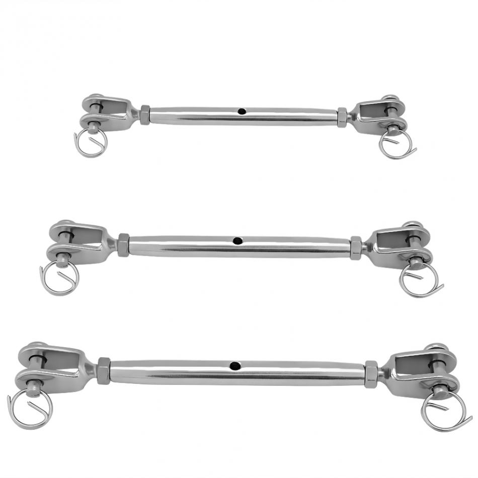 Stainless Steel Rigging Screw Closed Body Jaw Turnbuckle Bolts For Boat Yacht M5 M6 M8 Closed Jaw Turnbuckle Wholesale
