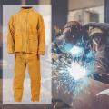 Welding Suit Splash-proof Heat-resistant Clothing uniform car workshop working suit mechanical repairmen overalls for Male