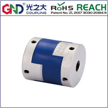 GND Aluminium material GH D20 L25 Oldham Coupler Power Transmission Parts Shaft Couplings cross slide block top wire series