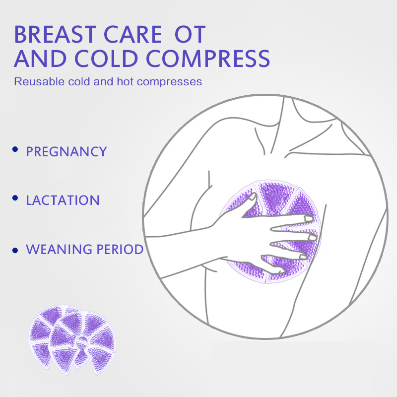 1pcs Breast Cold Compress Nursing Pad To Relieve Milk Rise Nursing Mother Must Have Three-in-one Anti-galactorrhea Pad