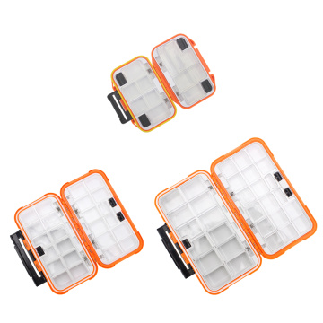 Fishing Tackle Box Multi Double Sided Compartment Waterproof Bait Lure Hook Storage Case Sea Rock Fishing Accessories