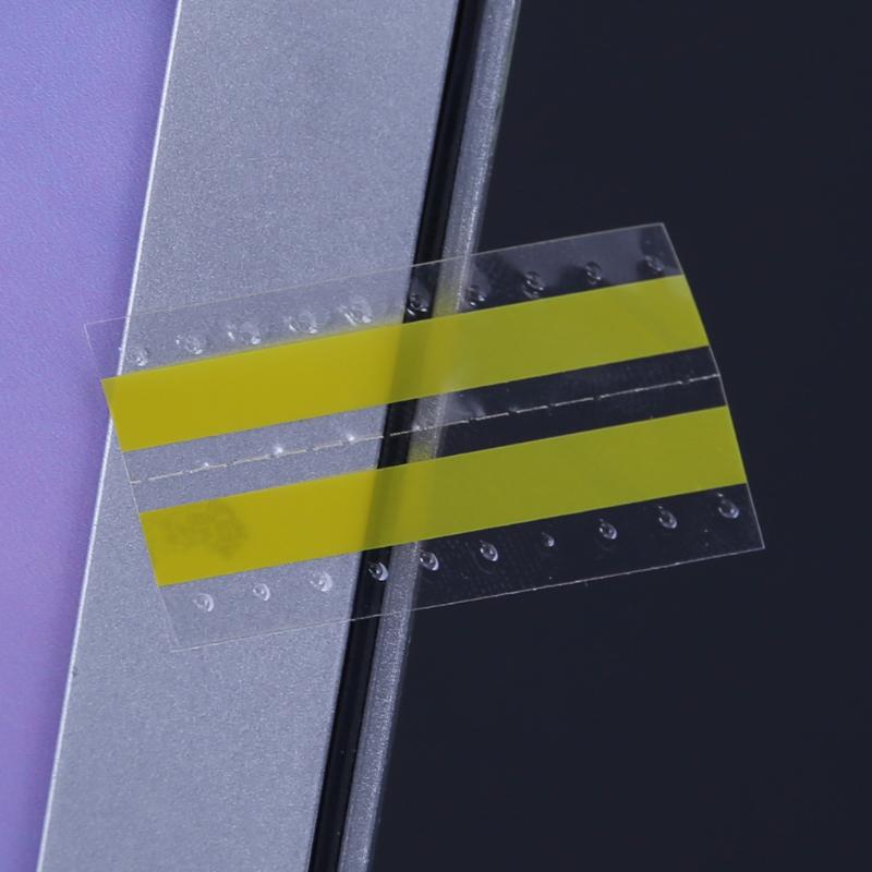 8mm SMT Double Face Rectangular Splice Tape Film Joining Splicing Tape Using Rest Components Exact in the Raster Yellow