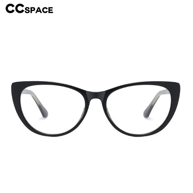 48248 Plastic Titanium Glasses Frames Cat Eye Retro Men Women Optical Fashion Computer Glasses