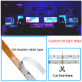 5V 2835 LED Light Strips Decoration Lighting USB Infrared Remote Controller Ribbon Lamp For Festival Party Bedroom RGB BackLight