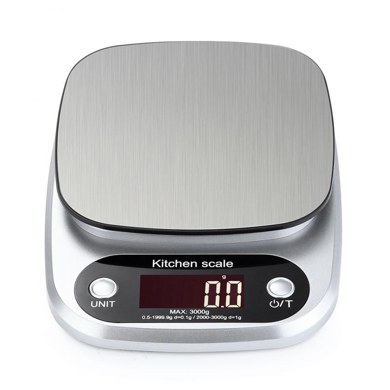 10kg/1g 3kg/0.1g Digital Kitchen Scale Food Electronic Gram Scales Diet Cooking Baking Kitchen Tools Cocina Accessories