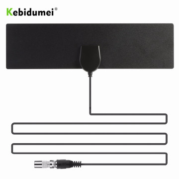 kebidumei 50 Miles HDTV Indoor TV Antenna DVB-T2 HD 1080P Digital Amplifier High Gain Satellite Receiver Built-in Car Antenna