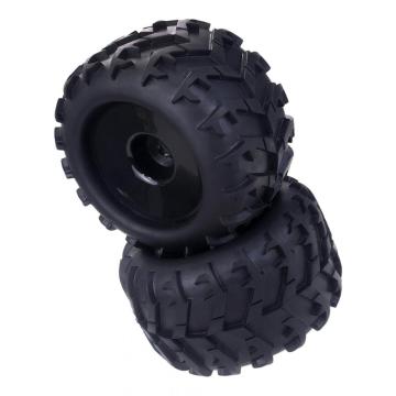 2PCS 1/8 Truggy Monster Truck Wheel & Tyre set , Low Weight, 17mm