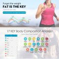 Smart Bluetooth Body Scale Fat Digital Bathroom Scales Measure Weight Health Balance Fat Water Muscle Mass BMI Floor Balance