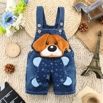 DIIMUU Toddler Baby Summer Pants Baby Fashion Shorts Overalls Boys Cartoon Animal Shorts Trousers Casual Kids Children Clothing