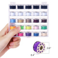 25-Pcs Spools and Sewing Thread for Sewing Machine