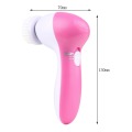 5 in 1 Electric Wash Face Cleaning Machine Facial Cleanser Pore Cleaner Body Cleansing Massage Mini Skin Beauty Massager Brush