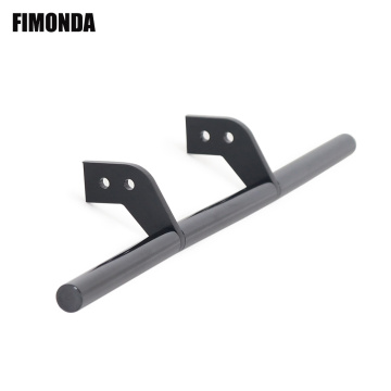 FIMONDA RC Tractor Truck Metal Rear Bumper for 1/14 RC Container Truck Tamiya SCANIA Benz Man AROCS 3363 Hino Upgraded Parts