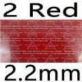 2 red 2.2mm