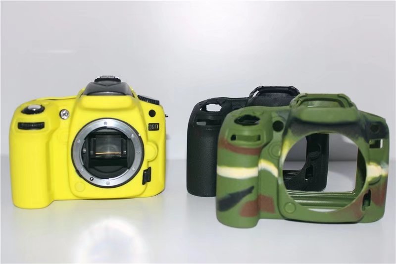 Nice Camera Video Bag For Nikon D90 Silicone Case Rubber Camera case Protective Body Cover Skin
