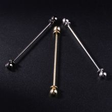 Men Shirt Pins Tie Clip Collar Clasp Luxury Business Wedding Brooch Bar Ornament L4ME