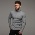 New Autumn Winter Turtleneck Thin Mens Sweaters Casual Roll Neck Solid Color Warm Slim Fit Sweaters Men Turtleneck Pullover Male