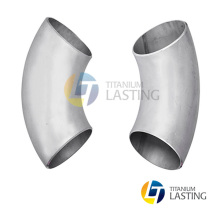 Customized Gr2 seamless titanium elbow pipe fitting