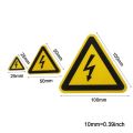 Warning Sticker Adhesive Labels Electrical Shock Hazard Danger Notice Safety 25mm 50mm 100cm PVC Waterproof U1JA