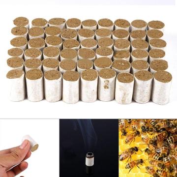 54 Pcs/Set Beekeeping Refined Bee Smoker Herbs Bee Beekeeping Bees Drive Disinfect Equipment Box In Smoke Bombs Bees U4V8