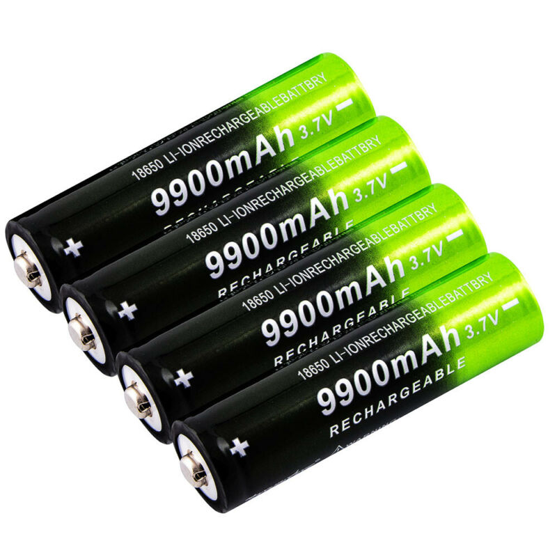 GTF 18650 9900mAh Rechargeable Battery 3.7V Li-ion Rechargeable Battery For Flashlight Torch headlamp 18650 Li-ion Batteries