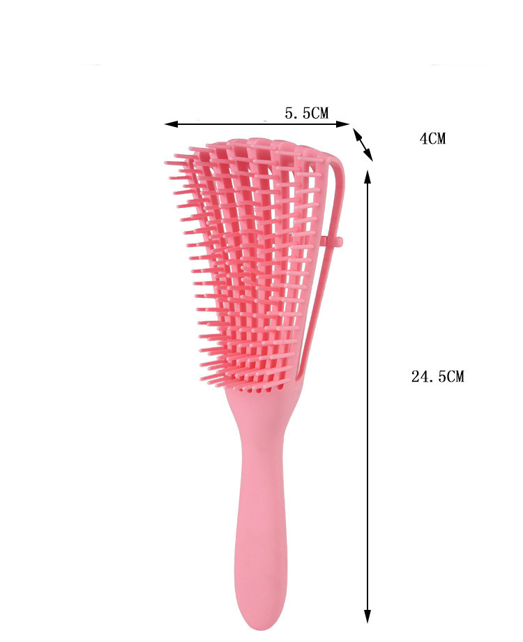 2021 New Arrival Adjust Hair Brush Scalp Massage Comb Women Detangle Hairbrush Comb Health Care Comb Salon Hairdressing Styling