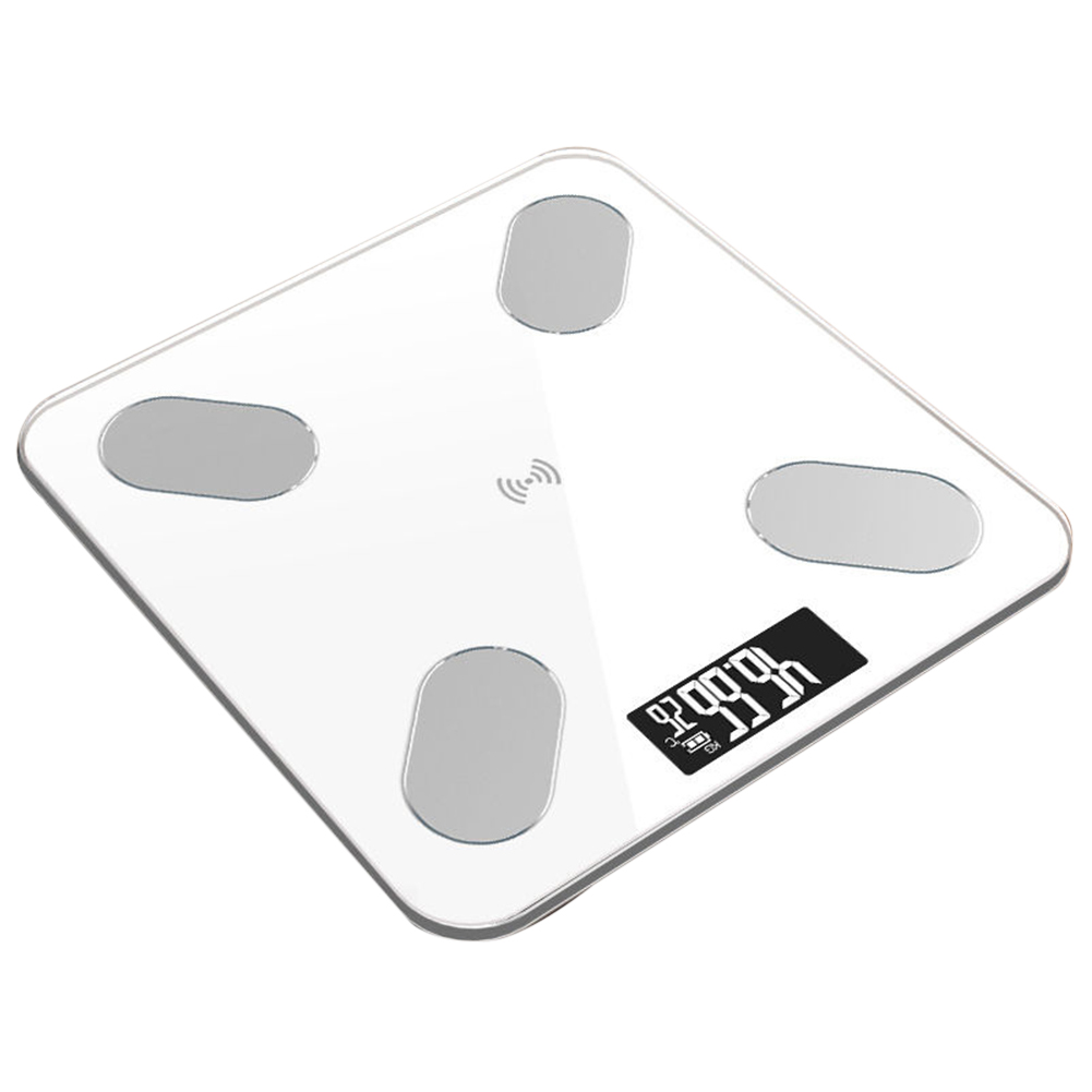 Smart Bluetooth APP Electronic Digital Weight Balance Bathroom Body Fat Scale LED Digital Weight Body Fat Water Muscle Mass BMI