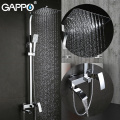 GAPPO Sanitary Ware Suite bathroom shower faucet bath shower mixer faucet taps rain shower head set waterfall bathtub faucet