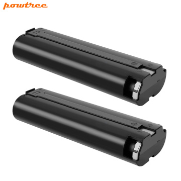 2X 7.2V 2500mAh Powtree Power Tool Battery For MAKITA 7033 7002 7000 632003-2 191679-9 192532-2 Cordless Drill tool Battery L10