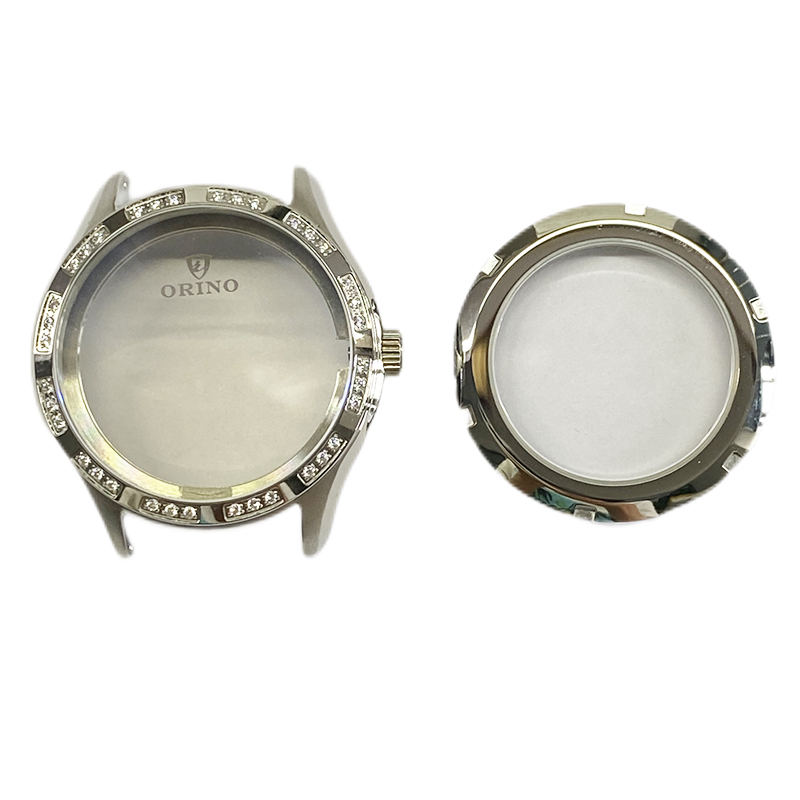 diamond watch case custom