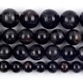 6/8/10mm Natural Black Hypersthene Round Stone Beads For Jewelry Making DIY Needlework Bracelet Necklace Charms Crafts Wholesale