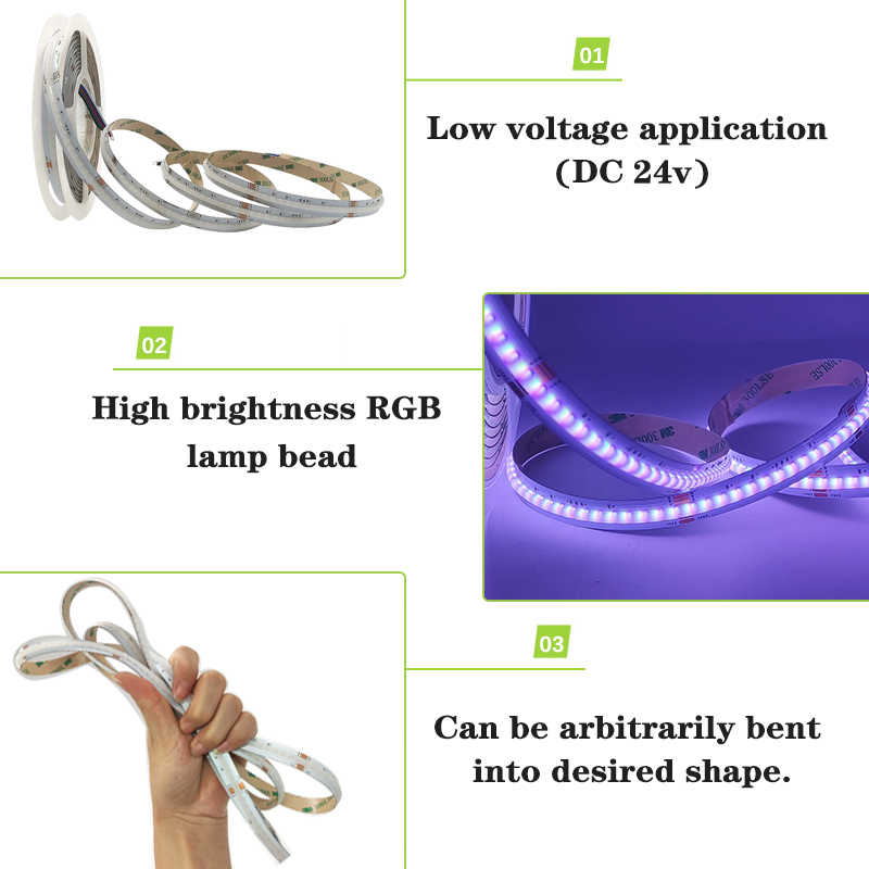Rgbw Cob Led Tape Light