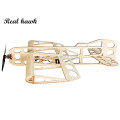 2019 New Balsa Wood Airplane Model GEEBEE 600mm Wingspan Balsa Kit Woodiness model 3D PLANE for New Hand Entry Level Building