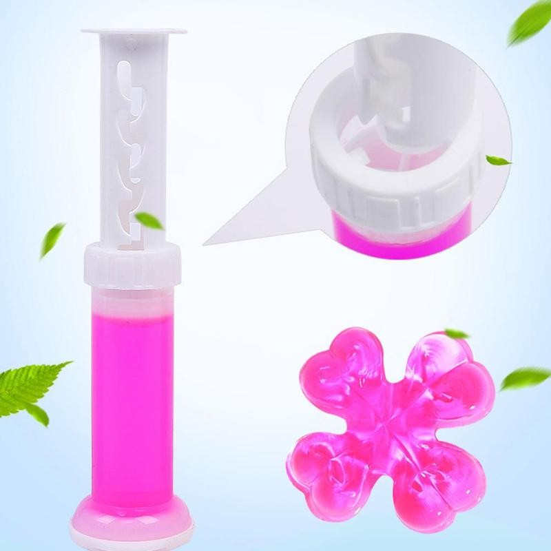 1pcs Toilet Petal Gel Fragrance Deodorant Freshener Cleaner Gel Aromatic Bathroom Multifunctional Cleaning Condensation Water