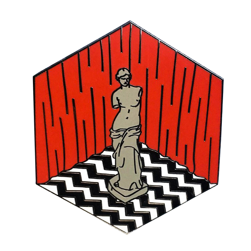 Twin Peaks Enamel Pin