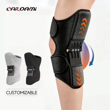 Advanced Spring-Supported Knee Brace for Joint Stability
