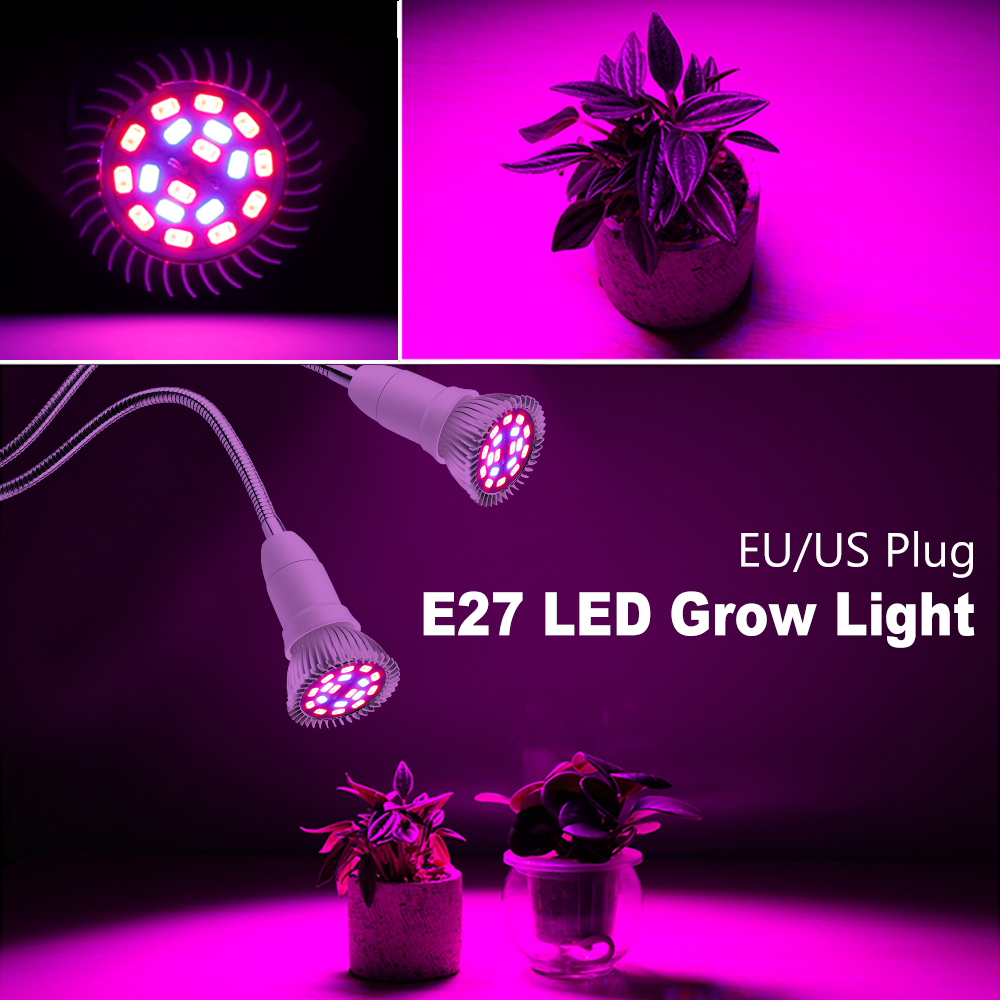 LED Grow Light Chip Full Spectrum LED Grow Lights EU/US For Indoor Lighting Grow Light For Indoor Grow Room Seedlings Growlight