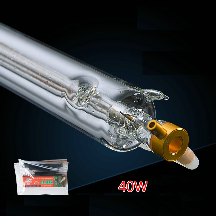 Hight Quality 700 Mm * 50 Mm 40w Co2 Laser Tube For Engraver Cutting Machine Laser Equipment Parts