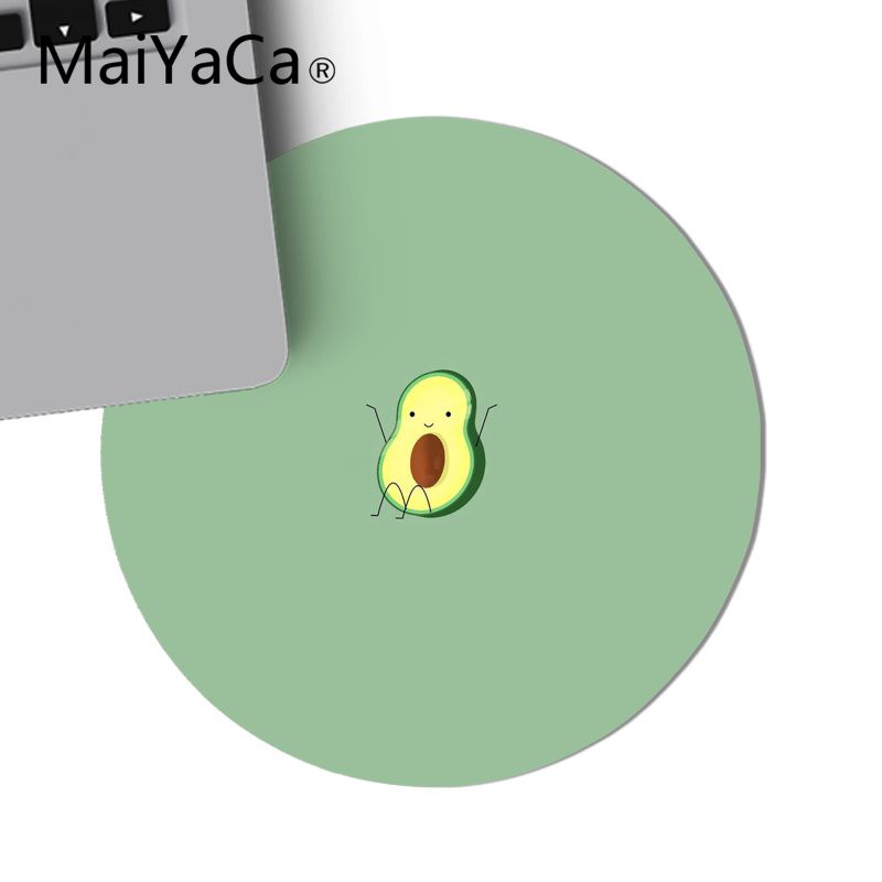 MaiYaCa Avocado Aesthetic Fruit Rubber Mouse Mat Pad gaming Mouse pad Rug For PC Laptop Notebook gamer desk pad
