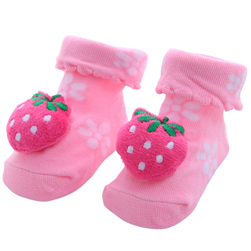 Baby Floor Non-slip Socks 3D Cartoon Newborn Cotton Socks Autumn Winter Girls Boys Soft Warm Boots Chaussettes bebe Cute Socks