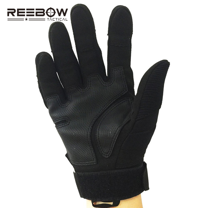 REEBOW TACTICAL Military Outdoor Hunting Cycling Gloves Full Finger Sports Combate Army Anti-slip Carbon Fiber Tortoise Gloves