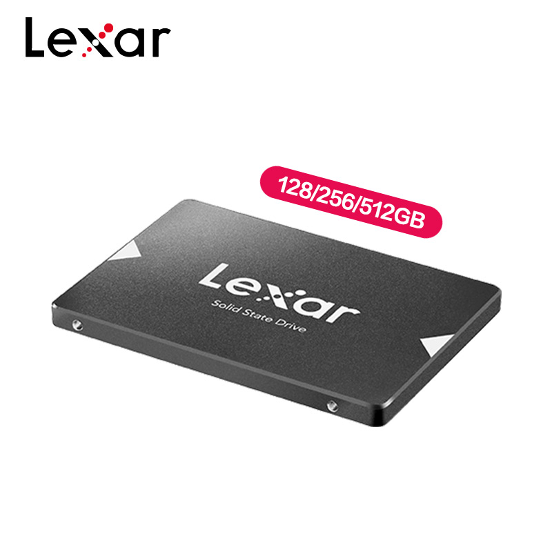 100% Original Lexar NS100 2.5" SATA III SSD 128GB 256GB Internal Solid State Disk Hard Drive 512GB For Laptop Desktop PC