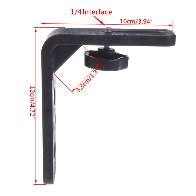 1/4" Laser Level L-Bracket Strong Iron Magnetic Adsorption Line Laser Level Stand Holder