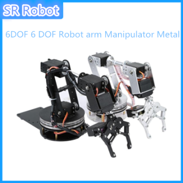 DIY 6DOF 6 DOF Robot arm Manipulator Metal Alloy Mechanical Arm Clamp Claw Kit MG996R DS3115 for Arduino Robotic Education