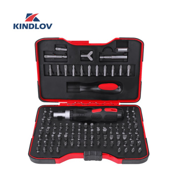 KINDLOV Screwdriver Set CR-V Parafusadeira Precision 101 In 1 Ratchet Screw Driver Magnetic Hex Torx Phillips Bit Kit Hand Tools