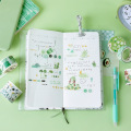 1.5cm*5m Cute Fresh Avocado Masking Tape Scrapbooking Decorative Washi Tape Diary Notebook Album DIY Craft Kids Gift