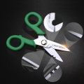 LAOA 5.5 Inch Stainless Scissors Household Shears Tools Electrician Scissors Stripping Wire Tools Cut Wires