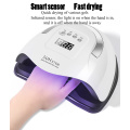 SUN X7 Max 180W Nail Lamp 57LED UV Lamp Professional Phototherapy Nail Gel Dryer Lamp Quick-Druing Auto Manicure Lamp