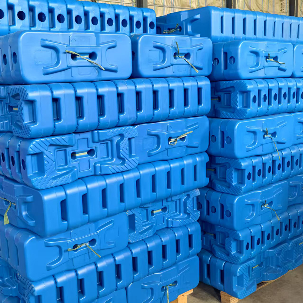 Temporary Fence Base Blue